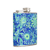 ブルーフローラフラスコ フラスク (右)