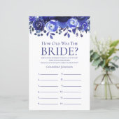 ブルーフローラブライダルシャワーゲーム (スタンド正面)