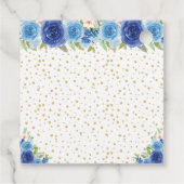 ブルーフローラブロンドヘアプリンセスSweet sixteen フェイバータグ (裏面)