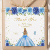 ブルーフローラブロンドヘアプリンセスSweet sixteen フェイバータグ