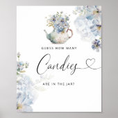 ブルーフローラベビーは、どれだけのキャンディを推測している ポスター (正面)