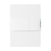 ブルーフローラベリーバンド 招待状ベリーバンド (裏面例)