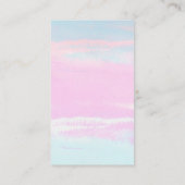 ブルーフローラボーイ赤ちゃんシャワーベビー本 エンクロージャーカード (裏面)