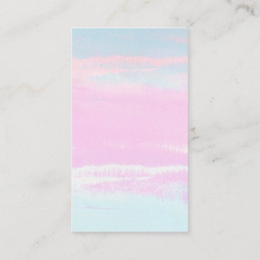 ブルーフローラボーイ赤ちゃんシャワーベビー本 エンクロージャーカード (裏面)