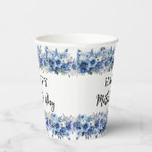 ブルーフローラマザーズデイブランチパーティー 紙コップ (右)