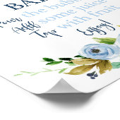 ブルーフローラマムオーサ徴候 ポスター (角)