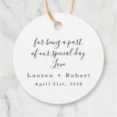 ブルーフローラメッセージカード、ボホシック、ベビーシャワーボーイ フェイバータグ (裏面)