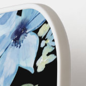 ブルーフローラモノグラムピックボールパドル ピックルボールラケット (左詳細)