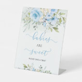 ブルーフローラユーカリベビーは甘い 台座サイン (正面)