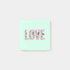 ブルーフローララブポストItメモ ポストイット