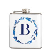 ブルーフローラリース'B' フラスク (正面)