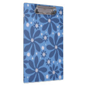 ブルーフローラルパタースタイリッシュン – Acces クリップボード (右)