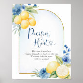 ブルーフローラレモンメインスクイズパシファイヤー狩り ポスター (正面)