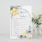 ブルーフローラレモンメインスクイーズアドバイスとウィッシュ (スタンド正面)