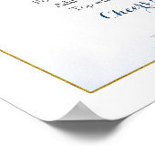 ブルーフローラレモンメインスクイーズmom-osaバー ポスター (角)