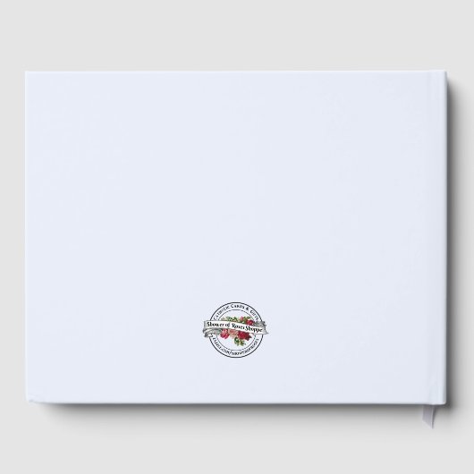 ブルーフローラヴァージンメアリーメモリアル葬儀 ゲストブック (裏面)