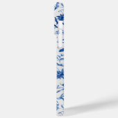 ブルーフローラヴィンテージガーリーモノグラムイニシャル Case-Mate iPhoneケース (裏面 / 左)