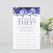 ブルーフローラ何歳のブライダルシャワーゲーム (スタンド正面)