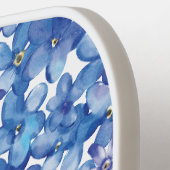 ブルーフローラ名ピックボールパドル ピックルボールラケット (左詳細)