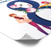 ブルーフローラ女子デー ポスター (角)