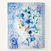 ブルーフローラ女性手帳 ノートブック (裏面)