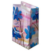 ブルーフローラ感謝していユー抱き枕 スモールペーパーバッグ (裏面アングル)