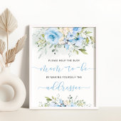 ブルーフローラ救済ユーカリ忙しママになる 台座サイン