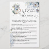 ブルーフローラ新郎は何と言ったブライダルゲーム (正面)