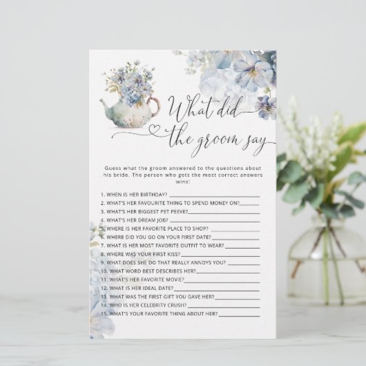 ブルーフローラ新郎は何と言ったブライダルゲーム (スタンド正面)