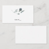 ブルーフローラ植物体結婚体の護衛カード/ プレイスカード (正面/裏面)