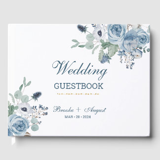 ブルーフローラ結婚ズ ゲストブック