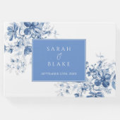 ブルーフローラ結婚トイルズゲストブック ゲストブック (正面)
