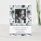 ブルーフローラ葬儀写真集 プログラム (正面)