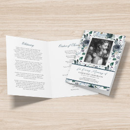 ブルーフローラ葬儀写真集 プログラム