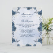 ブルーフローラ18キャンドル・バラセレモニー・プログラム (スタンド正面)