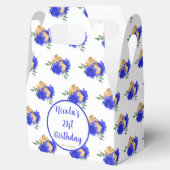 ブルーフローラ21歳の誕生日 フェイバーボックス (オープン)