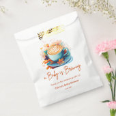 ブルーフローラAベビーはコーヒーの赤ちゃんシャワーを醸造している フェイバーバッグ (封をした状態)