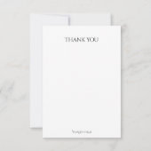 ブルーフローリッシュズサンキューカード付きレモン サンキューカード (裏面)