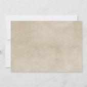 ブルーフローリッシュ縁ど結婚式招待状 招待状 (裏面)