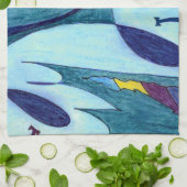 ブルーフーム キッチンタオル (折り畳み)