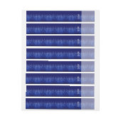 ブルーフ保レイムスCALMとクリエイティブ文字 ラップアラウンドラベル (シート)