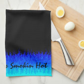 ブルーフ改造レイムス – 私の料理のスモークホット キッチンタオル (四つ折り)