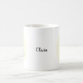 ブルーブジーパレイクエットインボンネットキュートバジーカスタム コーヒーマグカップ (中央)