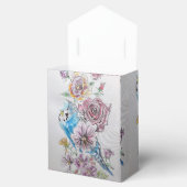 ブルーブジー&バラフローラパーティーケーキフェイスボックス フェイバーボックス (オープン)