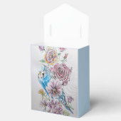 ブルーブジー&バラフローラパーティーケーキフェイスボックス フェイバーボックス (オープン)