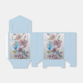 ブルーブジー&バラフローラパーティーケーキフェイスボックス フェイバーボックス (折り畳みなし)