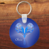 ブルーブジー – パーソナライズ！ キーホルダー (正面)