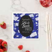 ブルーブックの起動パーティー スタンダードカクテルナプキン (インサイチュ)