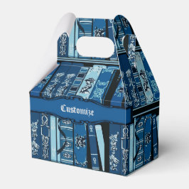 ブルーブックシェルフヴィンテージブックゲーブル フェイバーボックス