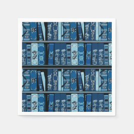 ブルーブックシェルフヴィンテージブック スタンダードカクテルナプキン